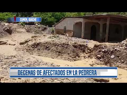Lo pierden todo por segunda vez; deslave destruye varias casas en Cunén, Quiché | Guatevisión