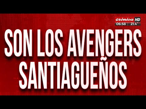 No son los Manseros... ¡son los Avengers santiagueños!