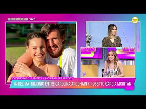 El fin del matrimonio entre Carolina Ardohain y Roberto García Moritán ?VLC? 26-09-24