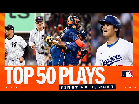 Top 50 Plays of the First Half! (No-hitters, cycles, Shohei, Elly, Bryce and so much MORE!)