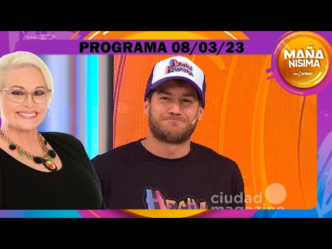 Mañanísima con Carmen - Programa 08/03/23- Recibimos a Fede Barón, el último eliminado de El Hotel