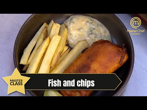 Fish and chips: una receta hecha por Jorge Rausch | MasterChef Celebrity