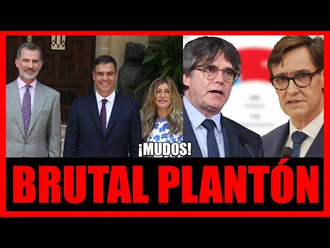 BRUTAL PLANTÓN DE FELIPE VI A PEDRO SÁNCHEZ Y BEGOÑA GÓMEZ DEJA MUDO A SALVADOR ILLA Y A PUIGDEMONT