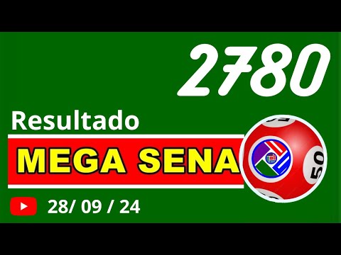 Mega-sena 2780 - Resultado da Mega Sena de hoje Concurso 2780