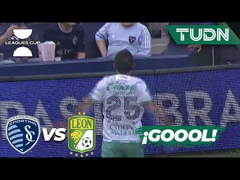 ¡GOOL! Doblete de Omar Fernández | Sporting KC 0-3 León | Leagues Cup 2021 - Cuartos final | TUDN