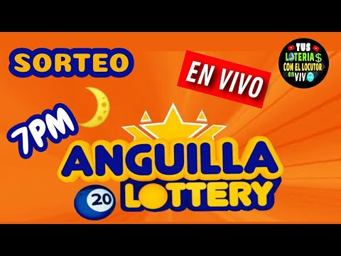 ¡Sorteos en vivo de la Lotería de Anguila hoy!