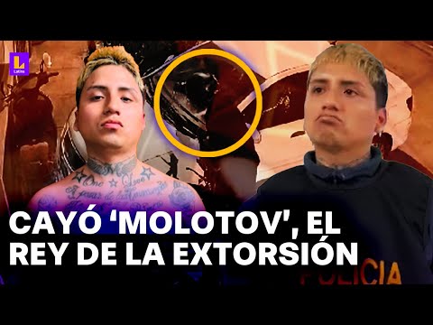 La caída de 'Molotov', el rey de la extorsión en San Juan de Lurigancho