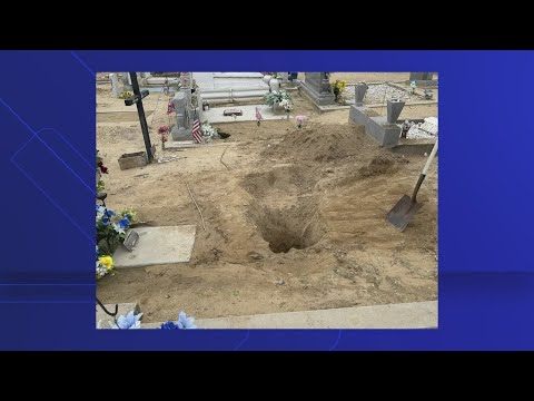 Authorities capture person allegedly responsible for digging up grave, stealing human ashes