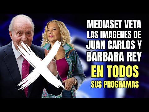 MEDIASET emite un COMUNICADO para que las FOTOS del REY y BARBARA REY no se EMITAN mas en la CADENA