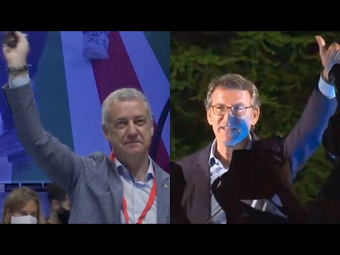 Elecciones 2020: Feijóo y Urkullu ganan con autoridad en Galicia y País Vasco