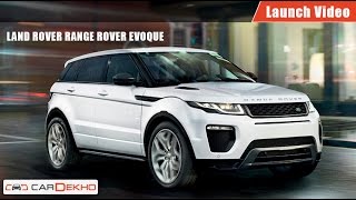 Land Rover RangeRover Evoque | Launch Video | CarDekho.com