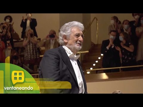 Plácido Domingo se presentó en Mérida en una plena ola de denuncias en su contra. | Ventaneando