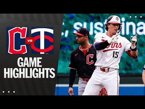 Guardians vs. Twins Game Highlights (9/20/25) | MLB Highlights