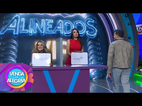 ¡Flor y Kris jugaron muy bien en Alineados VIP! No recibieron toques | Venga La Alegría