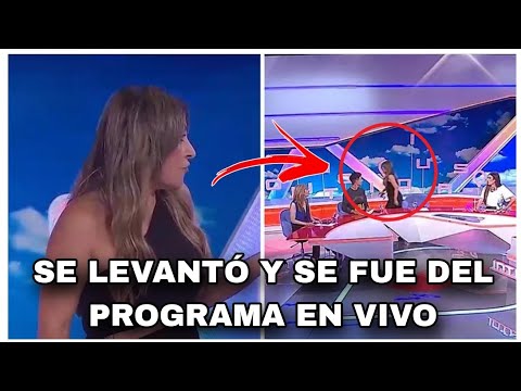 TENSIÓN AL AIRE EN INTRUSOS: Marcela Tauro quiso abandonar el programa en vivo por una discusión.