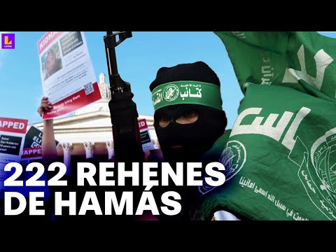 Israel confirma que hay 222 rehenes de Hamás: 13 de ellos son latinoamericanos