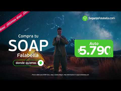 ¡Últimos días!  Compra tu SOAP Auto por $5.790