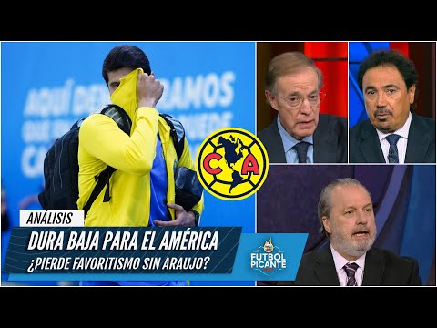 MALAS NOTICIAS en el América. Néstor Araujo se pierde el resto del Apertura 2023 | Futbol Picante