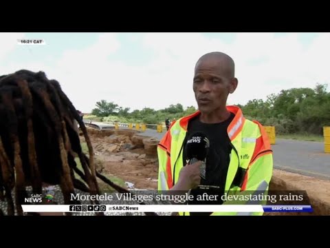 Moretele villages struggle after devastating rains