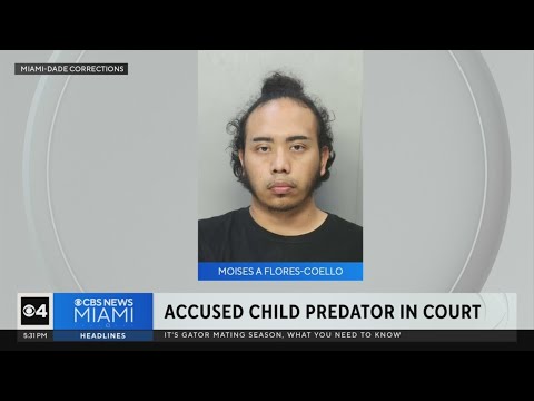 Accused child predator caught by South Florida vigilantes appears in court