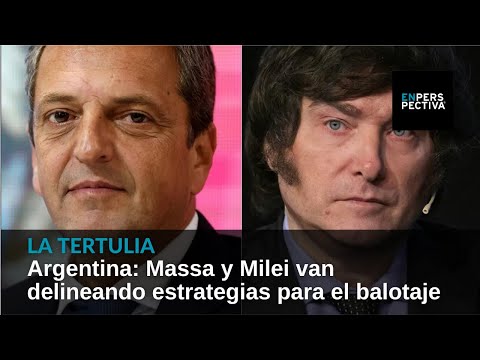 Argentina: Massa y Milei van delineando estrategias para el balotaje