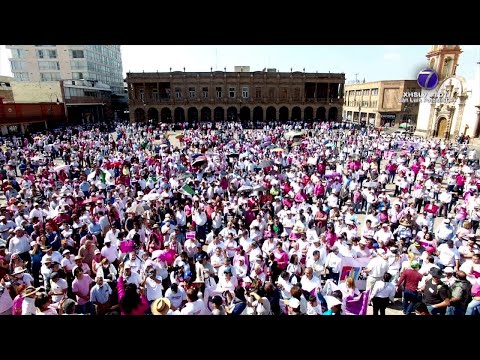 Proyectan asistencia de cinco mil personas a concentración de la Marea Rosa en SLP