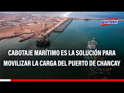 Fernando Cillóniz: Cabotaje marítimo es la solución para movilizar la carga del puerto de Chancay