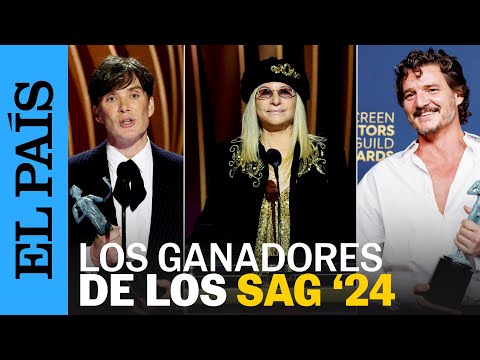 SAG 2024 | Oppenheimer, Pedro Pascal y Barbra Streisand, entre los ganadores de los premios |EL PAÍS