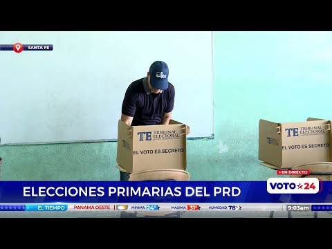 Pedro Miguel González ejerce su voto en elecciones primarias del PRD