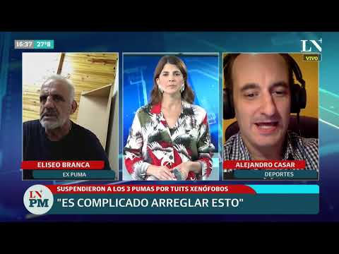 Eliseo Branca, sobre los posteos racistas de tres Pumas: Es una barbaridad para el rugby argentino