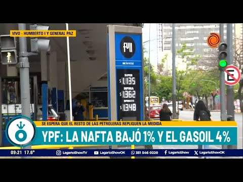 Bajó 1% el precio de los combustibles en Argentina