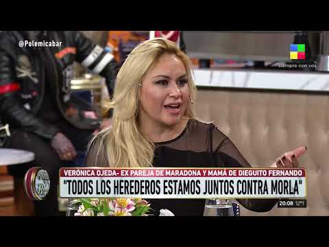 Verónica Ojeda habló en Polémica en el bar: Soñé dos veces con Maradona