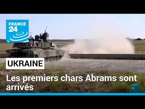 Les premiers chars Abrams arrivent en Ukraine, avec des mois d'avance • FRANCE 24