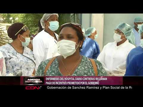 Enfermeras del hospital Darío Contreras reclaman pago de incentivo prometido por el Gobierno