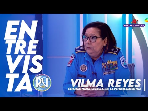 Comisionada general Vilma Reyes en la Revista En Vivo con Alberto Mora – 13 de junio del 2023