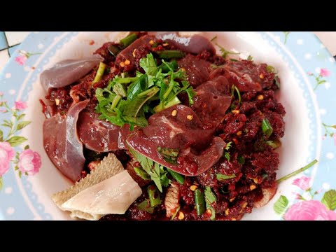 ลาบเนื้อควายเผ็ดๆขมๆเครื่องในเ ลาบเนื้อควายเผ็ดๆขมๆเครื่องในเ