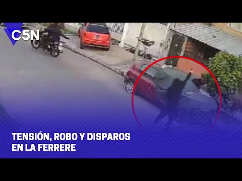 TENSIÓN, ROBO y DISPAROS en LA FERRERE