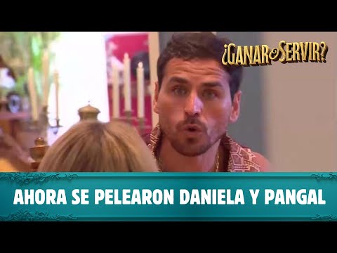 Pangal y Daniela Colett discuten durante conversación post pelea Fabio y Luis | ¿Ganar o Servir?