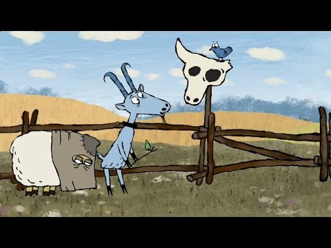Кадр из мультфильма «Гора Самоцветов. Про барана и козла (Карельская сказка)»
