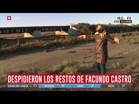 Despidieron los restos de Facundo Castro