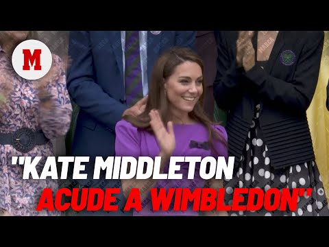 Kate Middleton acude a la final de Wimbledon entre Novak Djokovic y Carlos Alcaraz