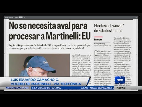 Entrevista a Luis Edurado Camacho, sobre noticia en el diario La Prensa de Ricardo Martinelli