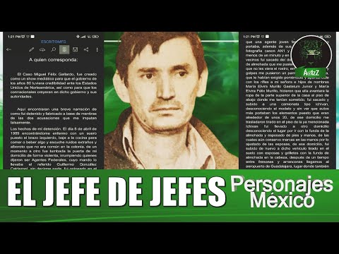 Miguel Ángel Félix Gallardo, 'El Jefe de Jefes', publica texto sobre su detención y proceso judicial