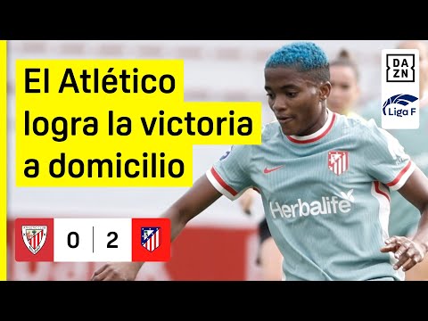 Athletic Club vs Atlético de Madrid (0-2) | Resumen y goles | Highlights Liga F