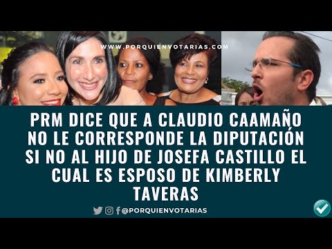 PRM dice que a Claudio Caamaño no le corresponde la diputación si no al hijo de Josefa Castillo