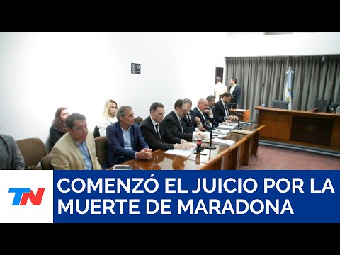 Comenzó el primer juicio por la muerte de Maradona con una audiencia preliminar entre las partes