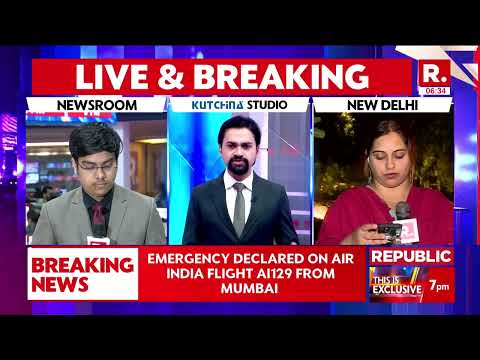 Emergency Declared On Air India Flight AI129 From Mumbai | Breaking News