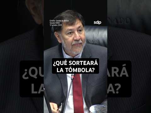 APLICAR el AZAR: FERNÁNDEZ NOROÑA  explica CÓMO se SORTEARÁ en la TÓMBOLA de CARGOS JUDICIALES