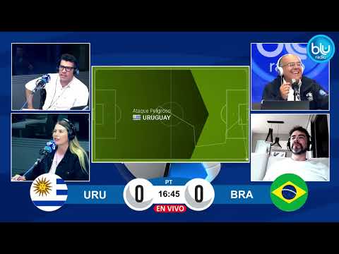 ¡Arrancó caliente Uruguay vs Brasil! Valverde y Endrick tuvieron su rose en los primeros minutos