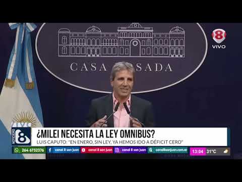 ¿MILEI NECESITA LA LEY ÓMNIBUS?